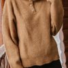 Tops * | Cheap Vero Moda Ariella Pullover In Tops Camel