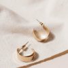 Jewelry * | Best Pirce Joyful Jewelry Fred Metal Hoops In Gold