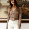 Tops * | Promo Tops Vero Moda Ryann Top In Final Sale Brown