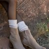 Shoes * | Best Pirce Free Soul/Miracle Mile Alexandra Boots In Shoes Khaki