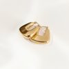 Jewelry * | Promo J&D Jewelry Hanna Earrings Gold