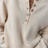 Tops * | Best Sale Very J Amelia Sweater In Cream