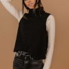 Tops * | Brand New Tops Vero Moda River Sweater Vest In Final Sale Black