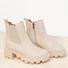 Shoes * | Brand New Beast Fashion Shoes Sony Ankle Boots In Ivory