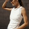 Tops * | Best Sale Maize Lillian Tank Top In Final Sale White