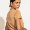 Tops * | Best Reviews Of Worui Mckenna Tee Shirt In Tan