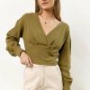 Tops * | Brand New Mustard Seed New Arrivals Equinox Sweater In Green