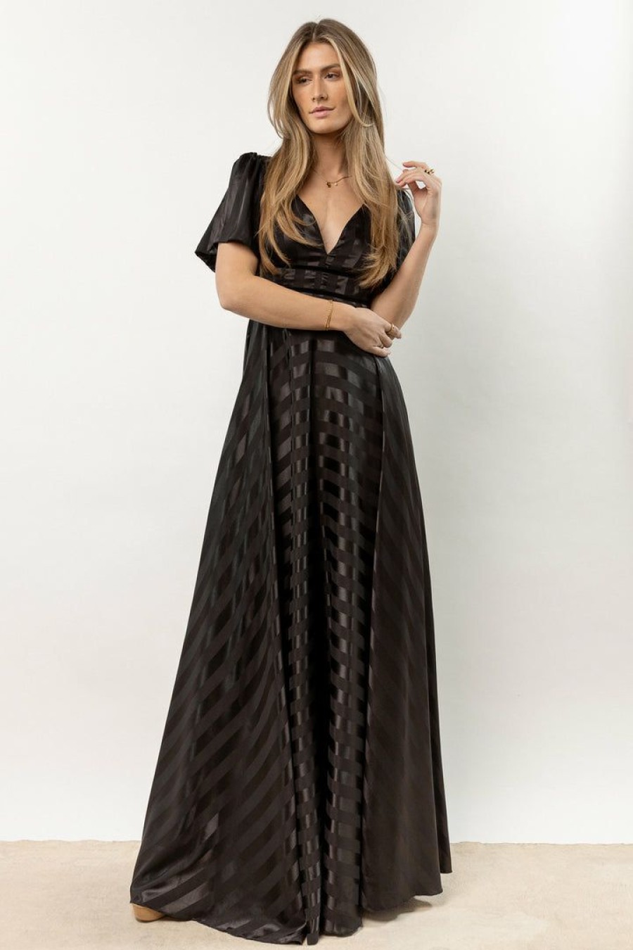 Dresses * | Best Pirce Ricarica Rylee Maxi Dress In Black