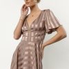 Dresses * | Top 10 Ricarica Rylee Maxi Dress In Mauve