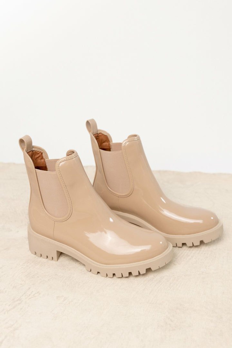 Shoes * | New Beast Fashion Twilight Boots In Nude