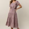 Dresses * | Wholesale Worui Laney Midi Dress In Dresses Lavender