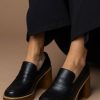 Shoes * | Promo Free Soul/Miracle Mile Hannah Loafer In Black