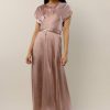 Dresses * | Best Deal Worui Rosalind Midi Dress In Dresses Mauve