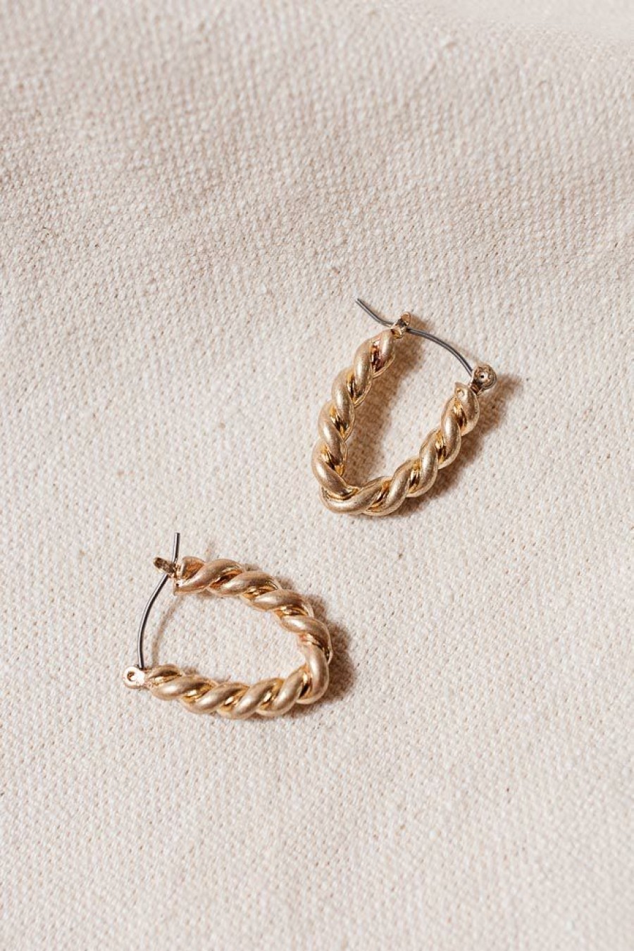 Jewelry * | Cheap Joyful Jewelry Autumn Oblong Earrings Gold