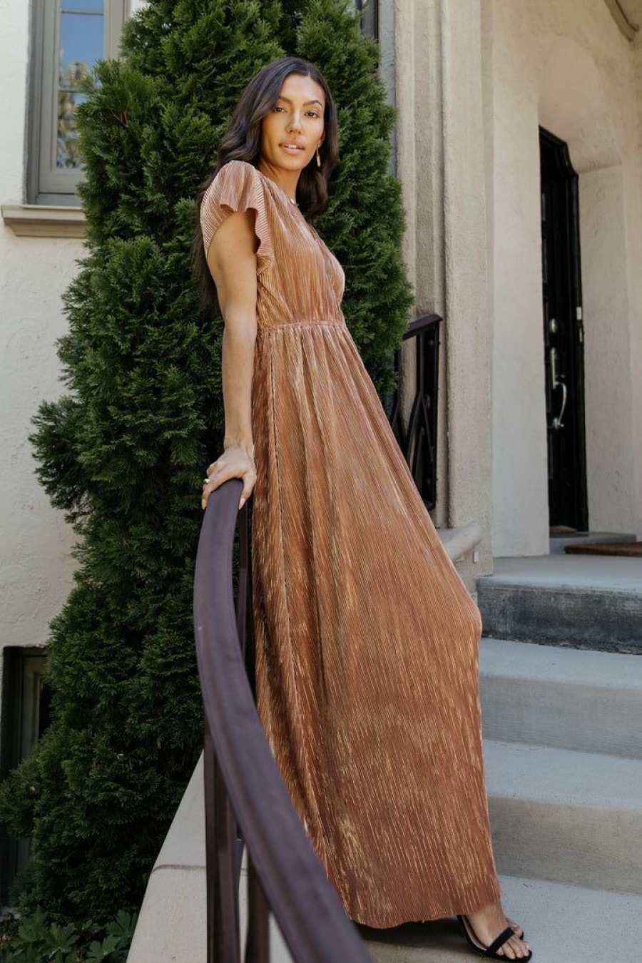 Dresses * | Cheapest See And Be Seen Dresses Alessandra Dress In Mauve