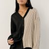 Tops * | Cheap Lumiere Tops Jasmine Button Down Top Black