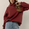 Tops * | Budget Sina Rocco Pullover In Tops Rust