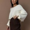 Tops * | Top 10 Lush Clothing Tops Ziggie Sweater In Cream