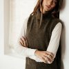 Tops * | Best Deal Vero Moda Lia Sweater Vest In Final Sale Tops Olive