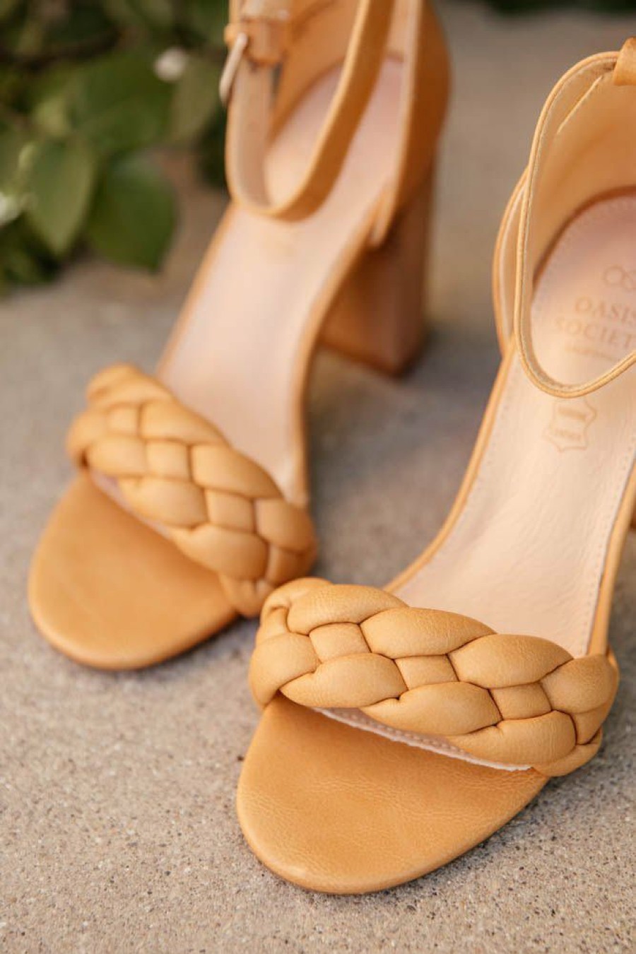 Shoes * | Wholesale Free Soul/Miracle Mile Daleyza Heels Shoes Tan