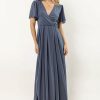 Dresses * | Budget Ricarica Josie Maxi Dress In New Arrivals Slate Blue