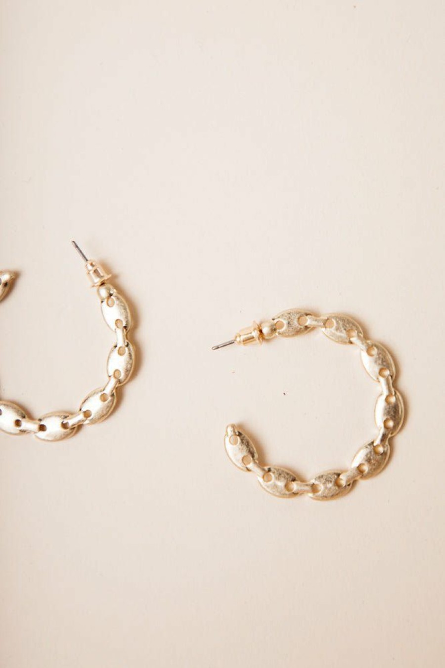 Jewelry * | Promo La Radiant Val Jean Global Marlene Dot Earrings Gold