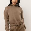 Tops * | Outlet Vero Moda Dinah Pullover In Brown