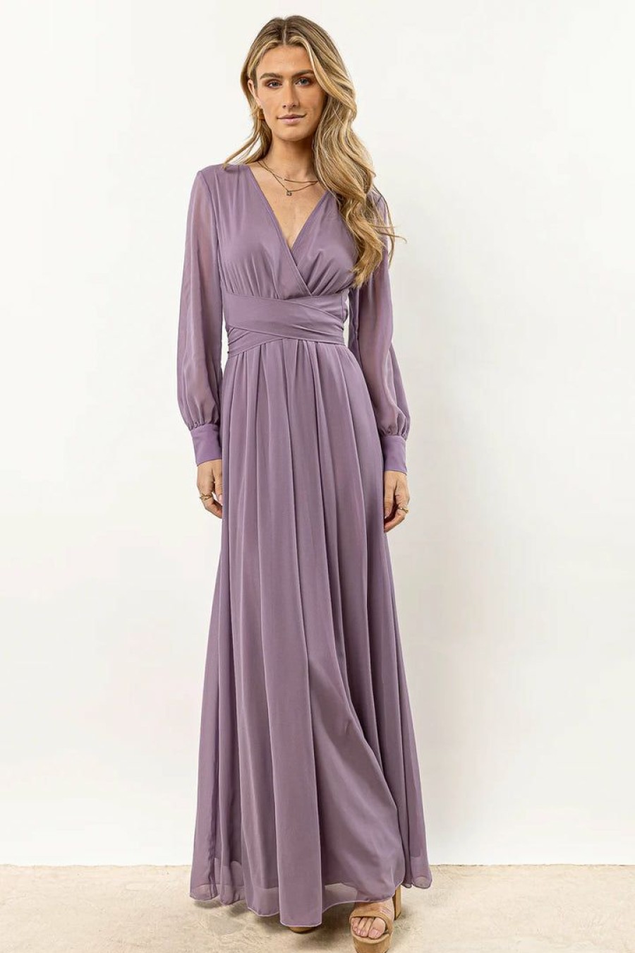 Dresses * | Coupon Ricarica Veronica Maxi Dress In New Arrivals Lilac