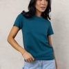 Tops * | Discount Worui Tops Mckenna Tee Shirt In Teal