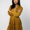 Dresses * | Brand New Mustard Seed Jill Mini Dress In Final Sale Chartreuse