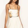 Dresses * | Discount Promesa Katia Mini Dress Final Sale Dresses Cream