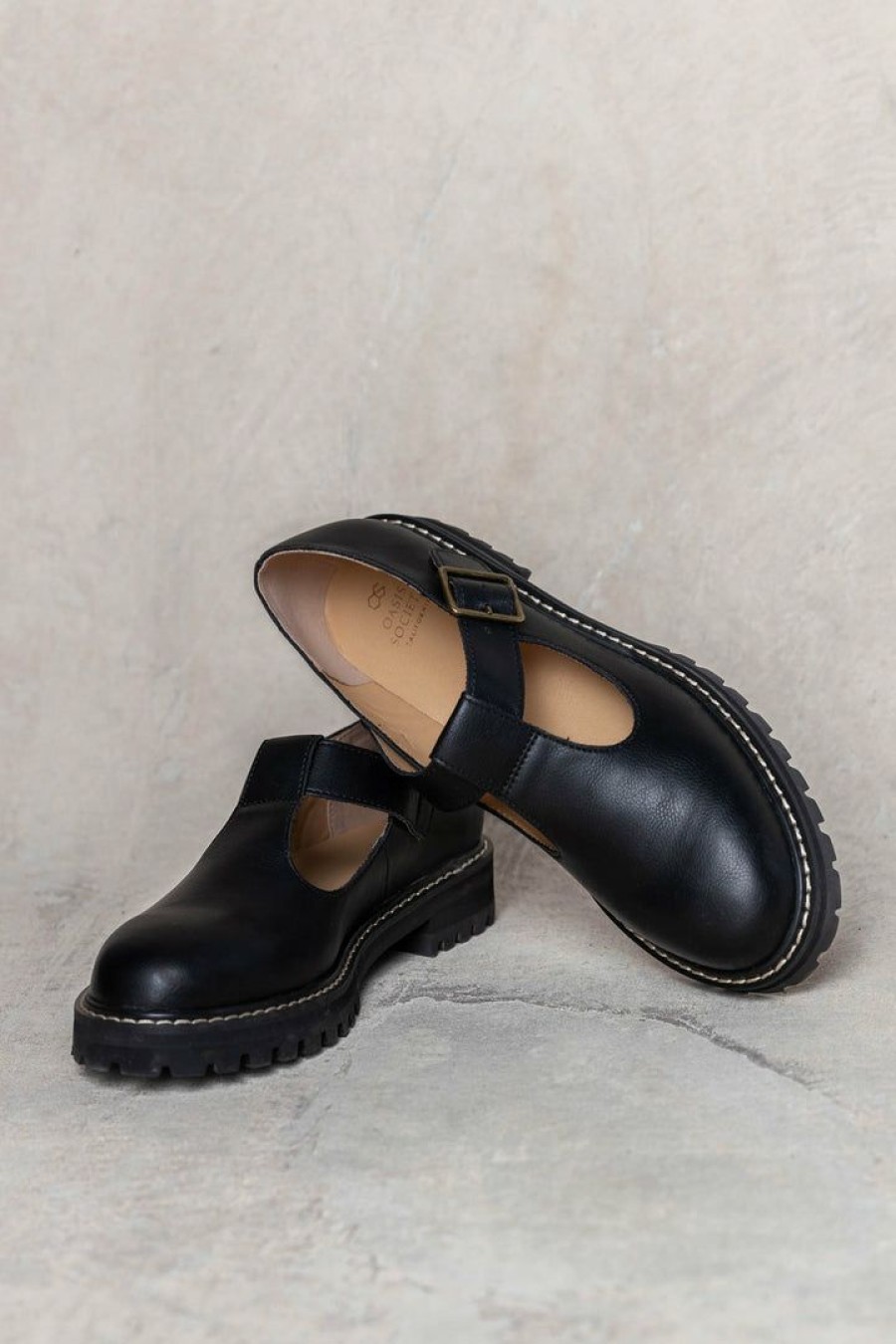 Shoes * | Best Deal Free Soul/Miracle Mile Shoes Evelyn Loafers Black