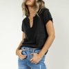 Tops * | Outlet Worui Tops Marissa Tee In Black