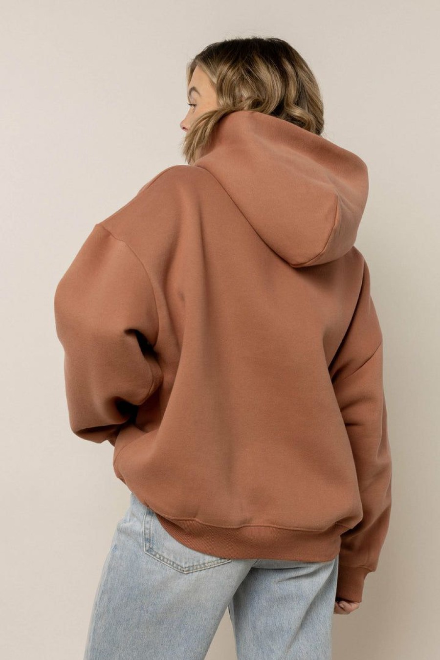 Tops * | Best Sale Things Between Todd Pullover In Rust