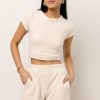 Tops * | Cheap Kimberly C New Arrivals Aida Cozy Top In Cream