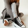 Shoes * | Buy Free Soul/Miracle Mile Kiera Platform Sneakers In Final Sale Shoes Black