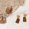 Jewelry * | Top 10 La Radiant Val Jean Global Kimber Drop Down Earrings Brown