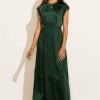 Dresses * | Discount Worui Dresses Lucille Maxi Dress In Emerald