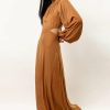 Dresses * | Coupon Worui Caroline Maxi Dress In Copper