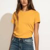 Tops * | Promo Worui Tops Mckenna Tee Shirt In Mustard