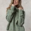 Tops * | Flash Sale Dreamers By Debut Zoro Sweater In Tops Green