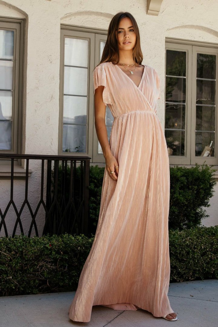 Dresses * | Flash Sale See And Be Seen Dresses Alessandra Dress In Pink